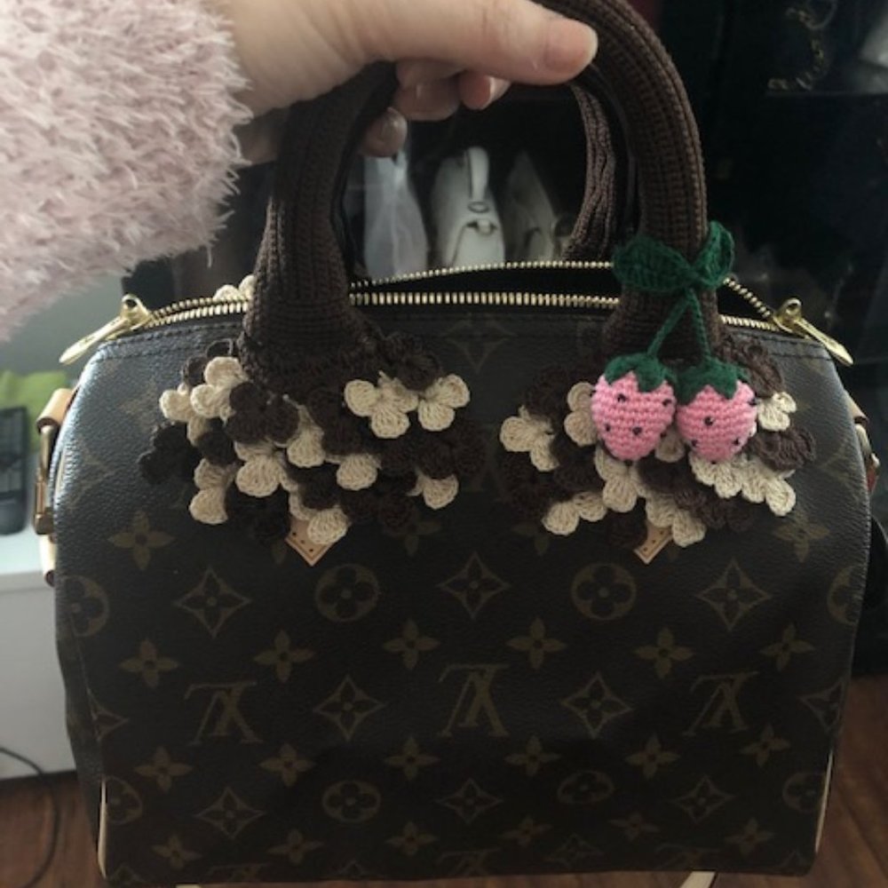 Authentic SPEEDY BANDOULIÈRE 25 Monogram